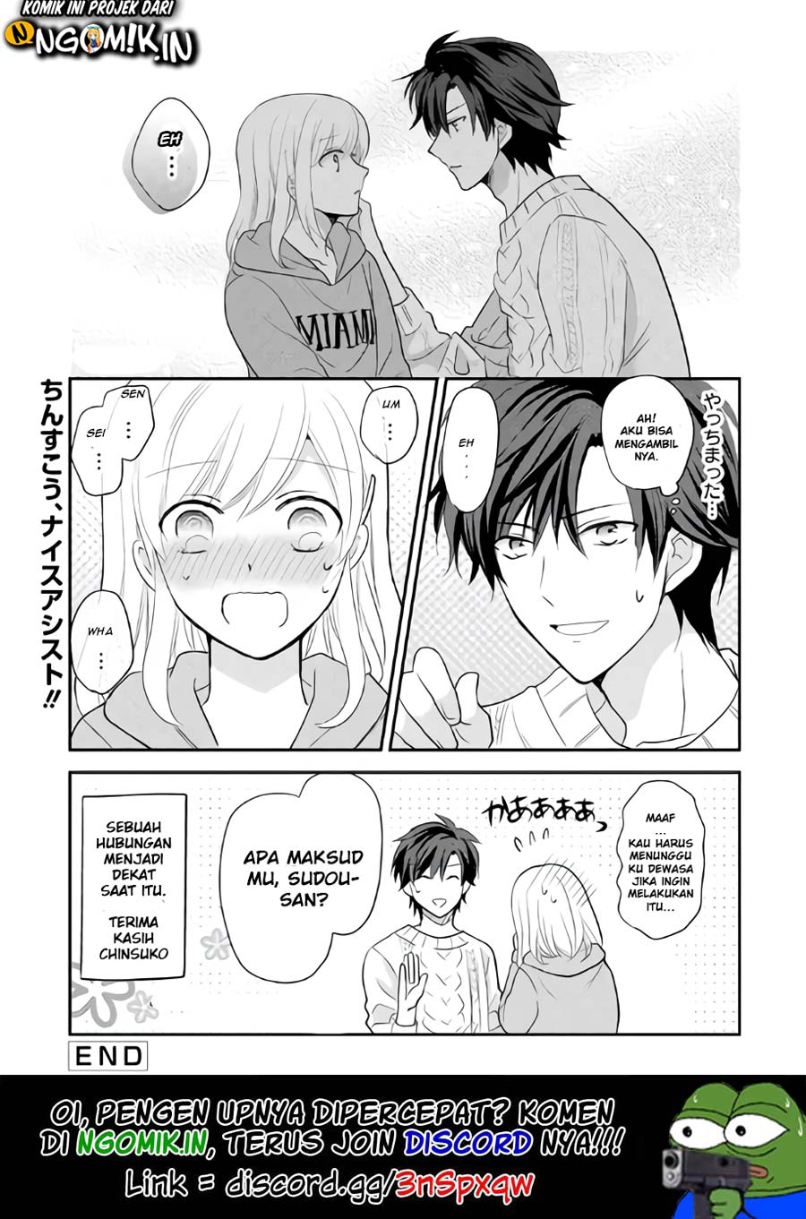 A High School Girl and a Private Teacher Chapter 08 Gambar 5